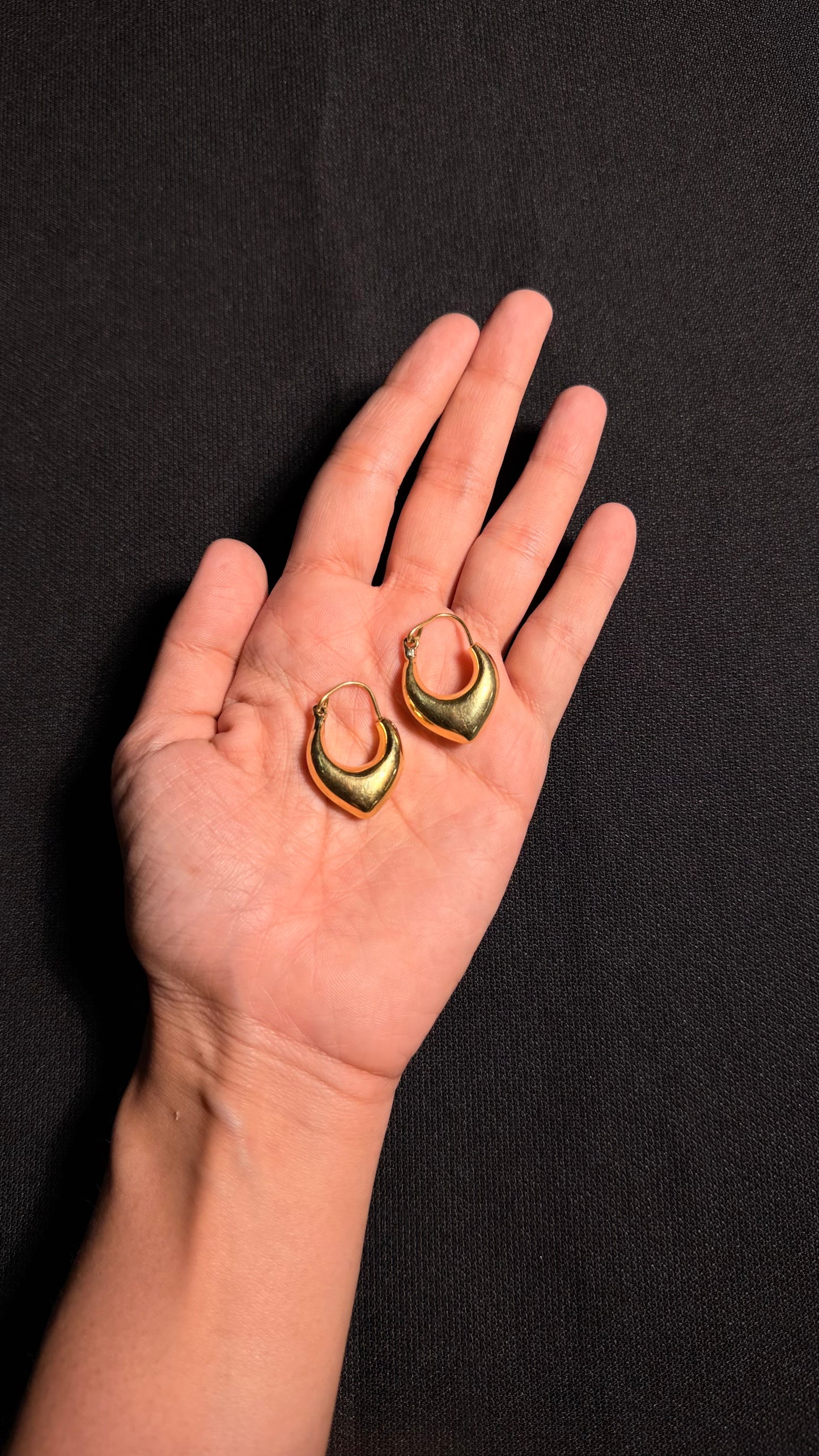Jibli Brass Earrings