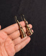 Genelia Brass Earrings