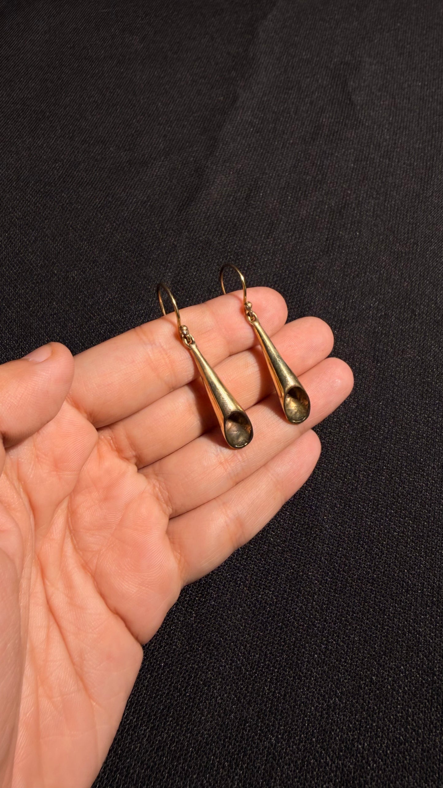 Nehal Brass Earrings
