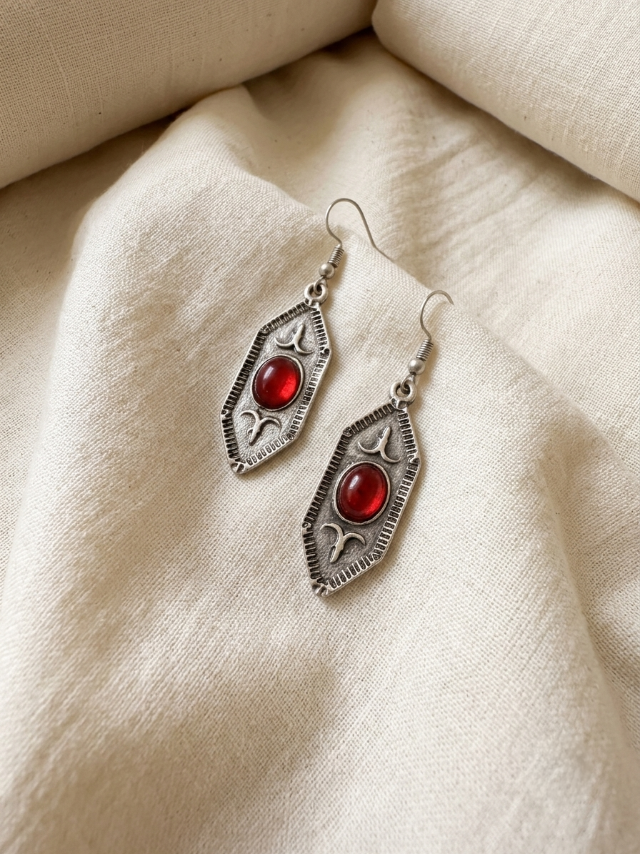 Omi Zamak Earrings