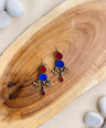 Kaanch Glass Earrings