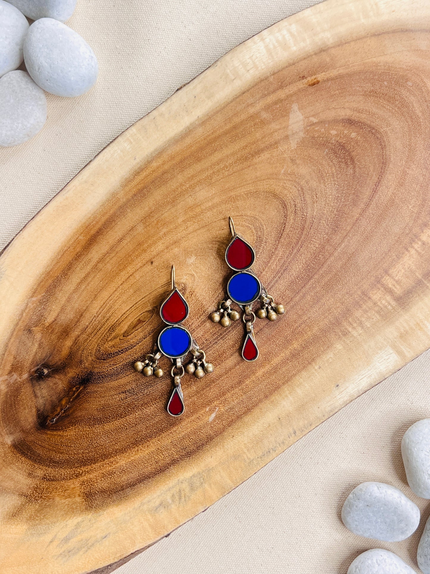Kaanch Glass Earrings