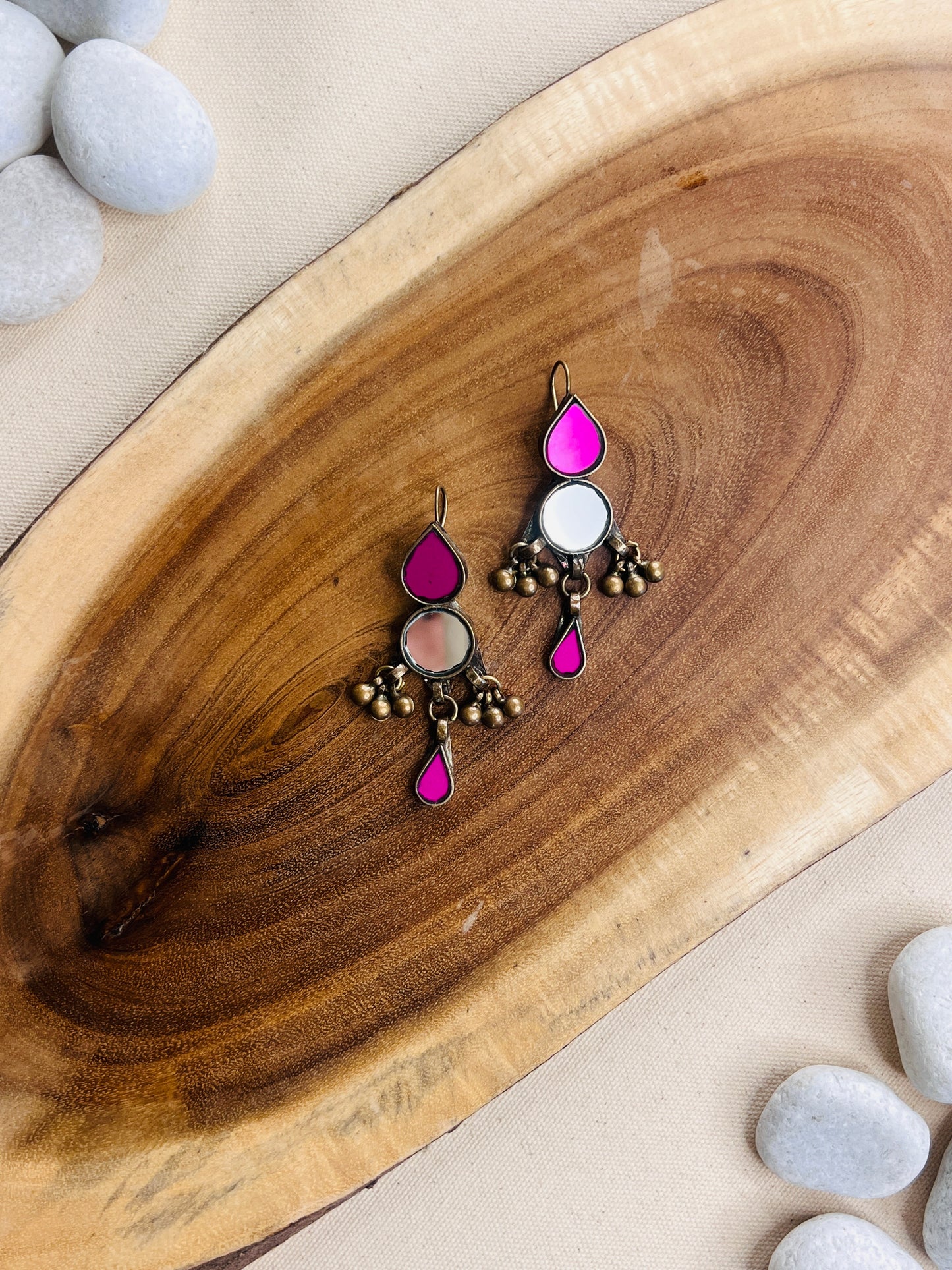 Kaanch Glass Earrings