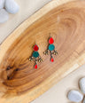 Kaanch Glass Earrings