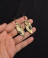 Olivia Brass Earrings