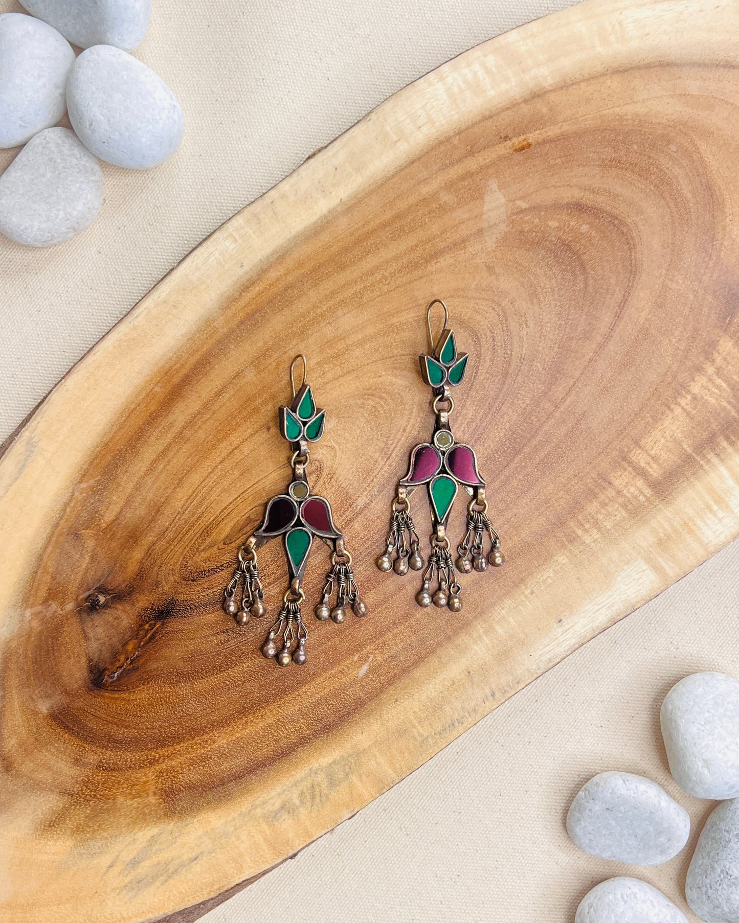 Zeenat Glass Earrings