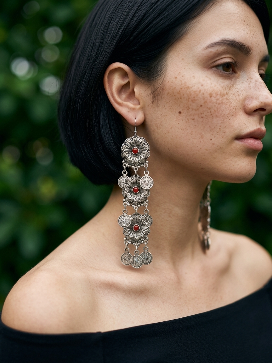 Mumtaz Zamak Earrings