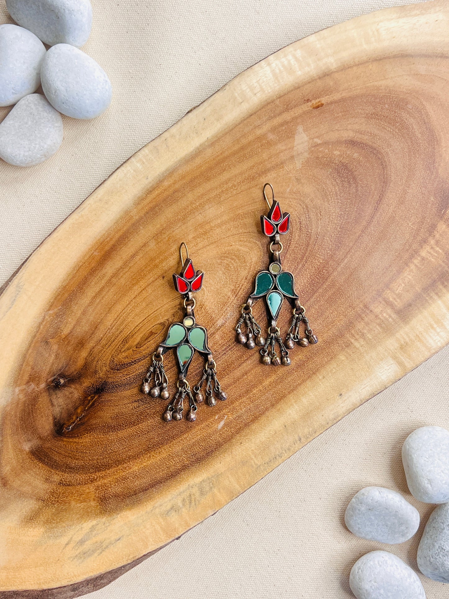 Zeenat Glass Earrings