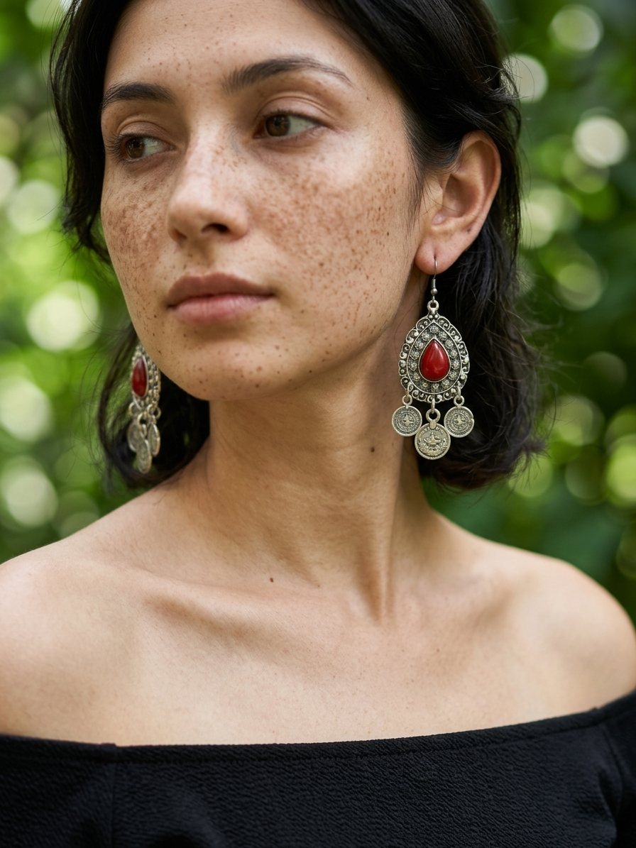 Chikita Zamak Earrings
