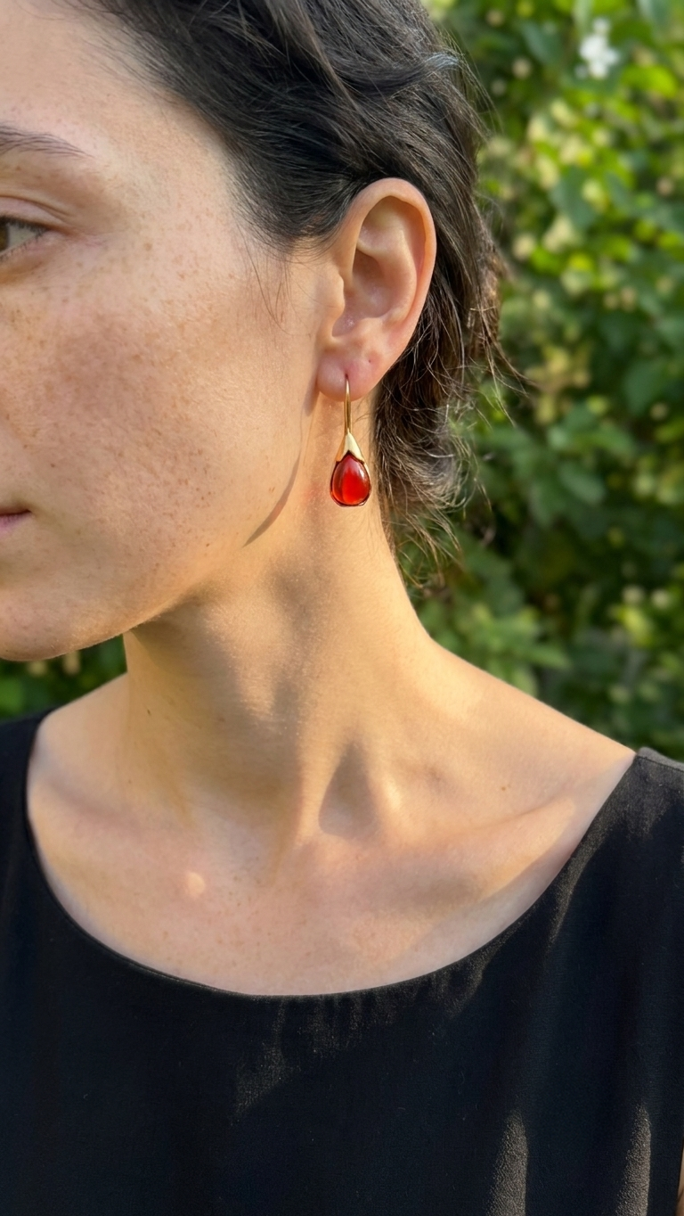 Jenny Brass Earrings