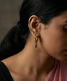 Diya Oxidised Earrings