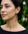 Genelia Brass Earrings