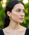 Jibli Brass Earrings