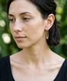 Xenat Brass Earrings