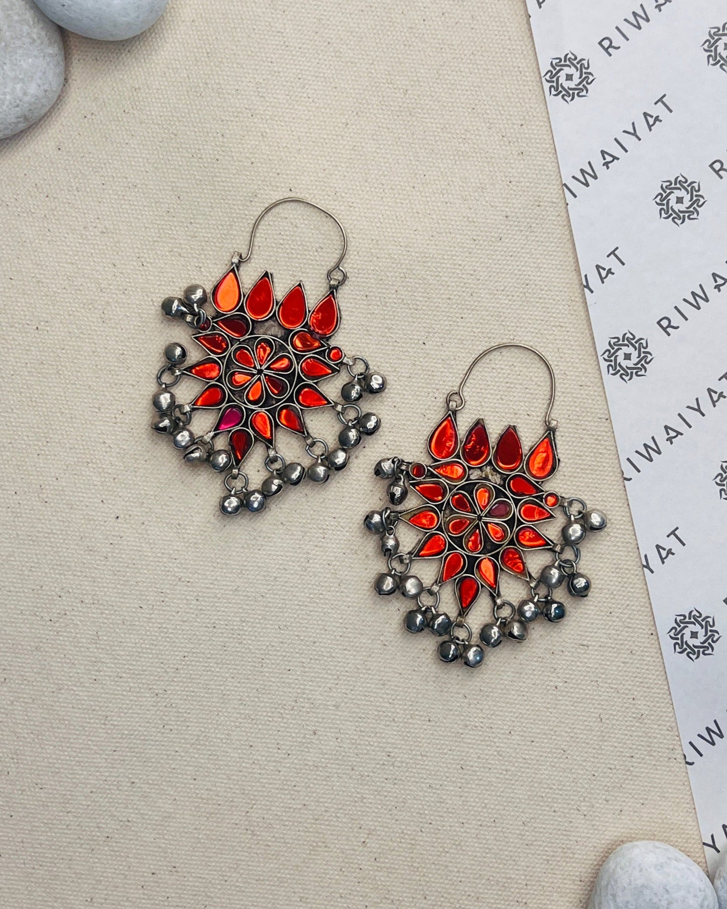Zaveri Glass Earrings