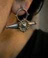 Tej Oxidised Earrings