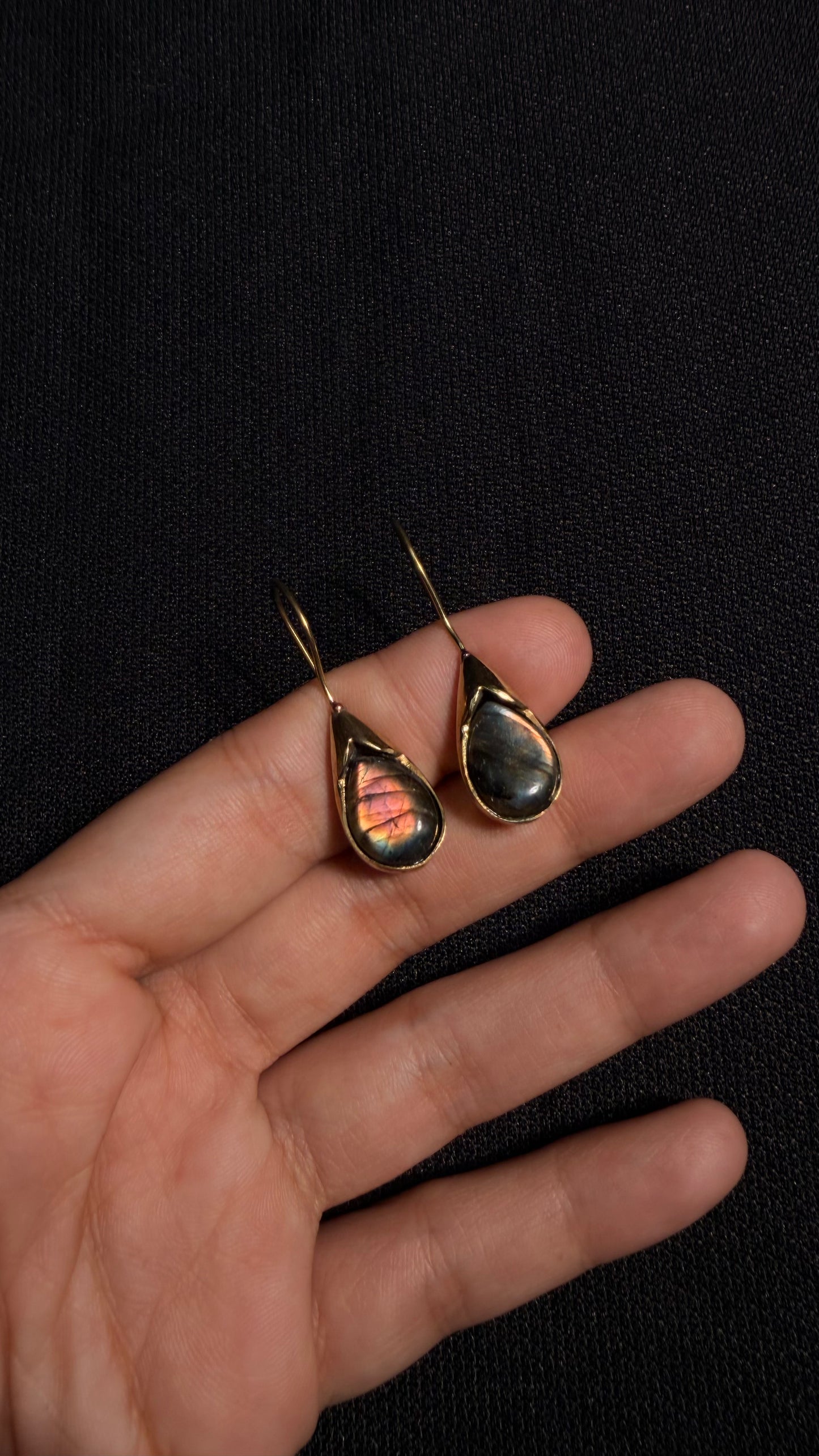 Jenny Brass Earrings