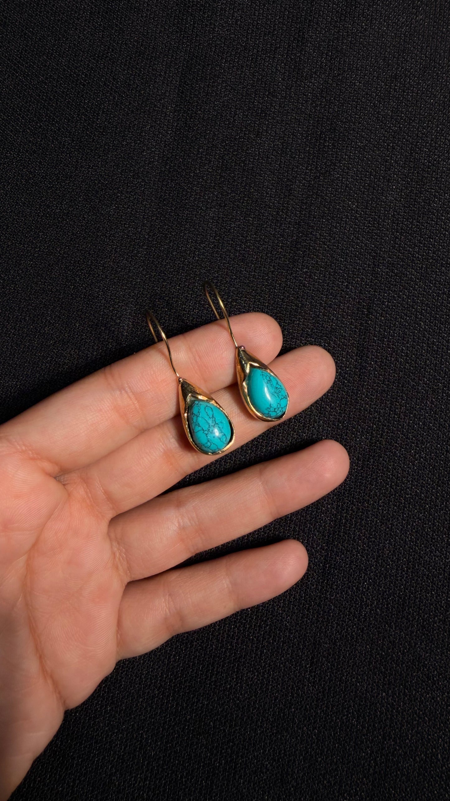 Jenny Brass Earrings