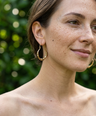 Lipi Brass Earrings