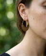 Uttara Brass Earrings
