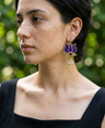 Ajinkya Glass Earrings