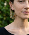 Archana Brass Earrings