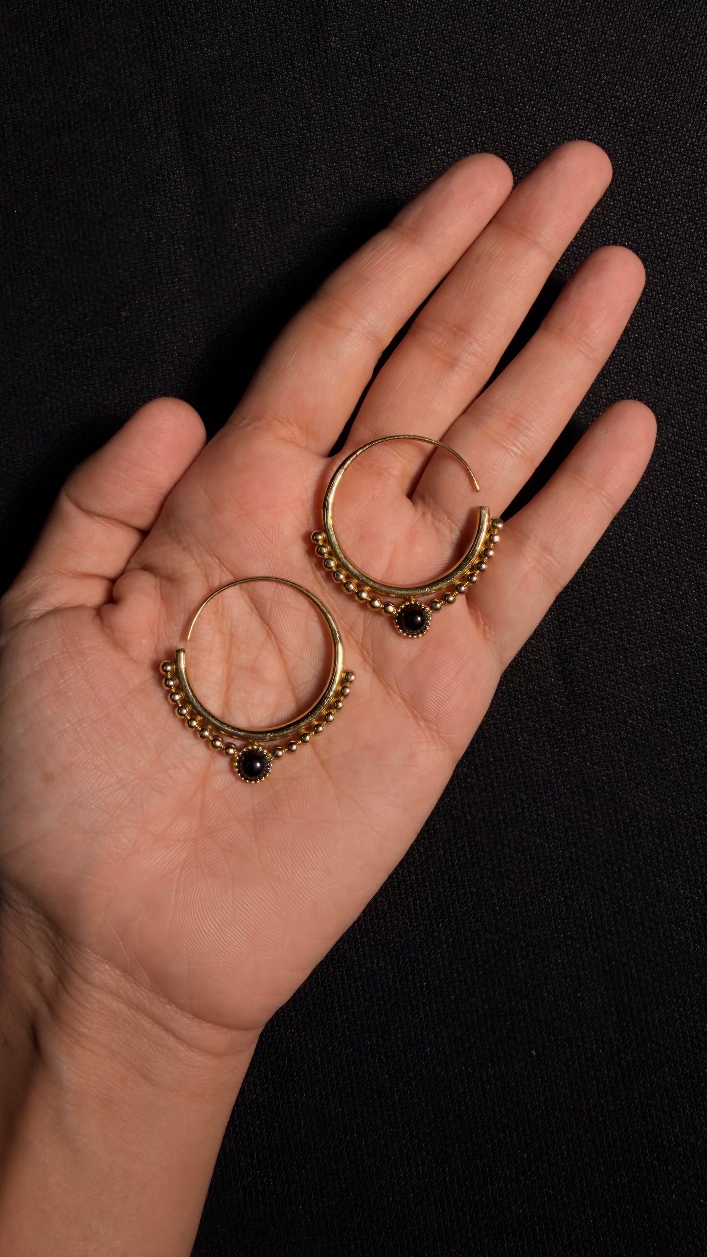 Kirti Brass Earrings