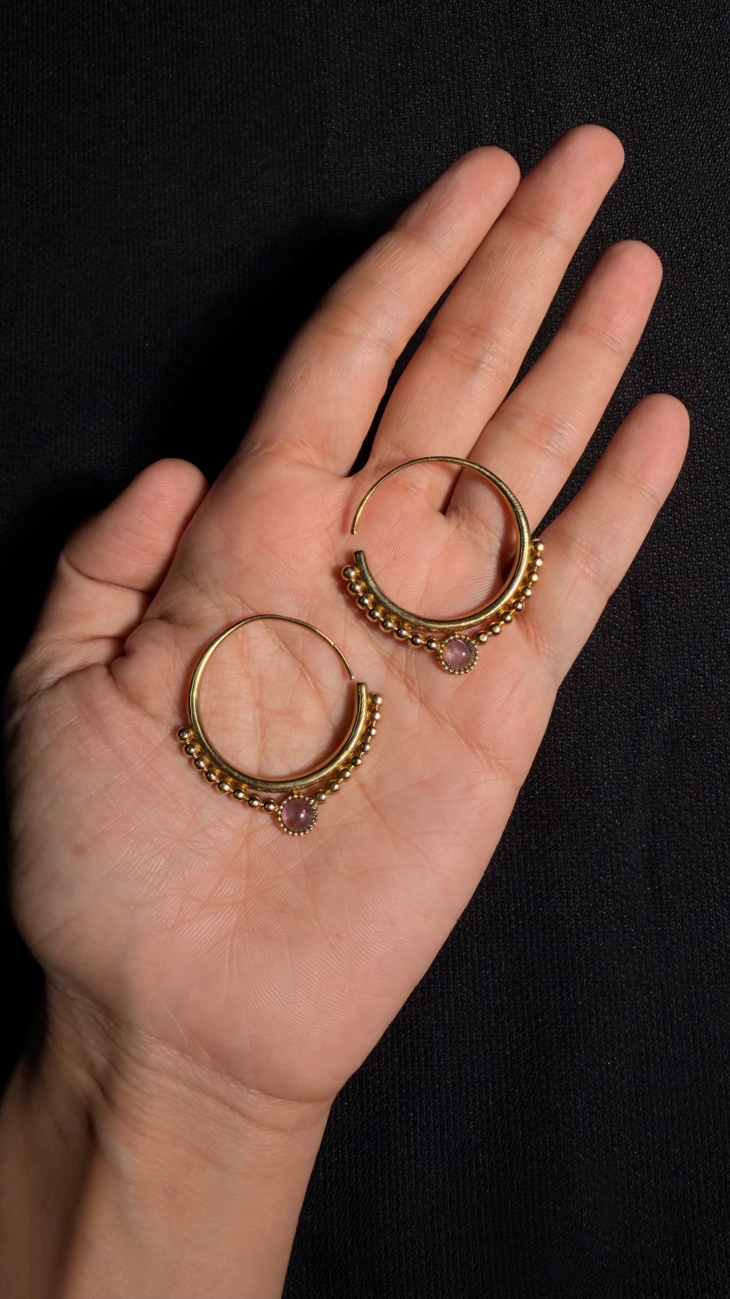 Kirti Brass Earrings
