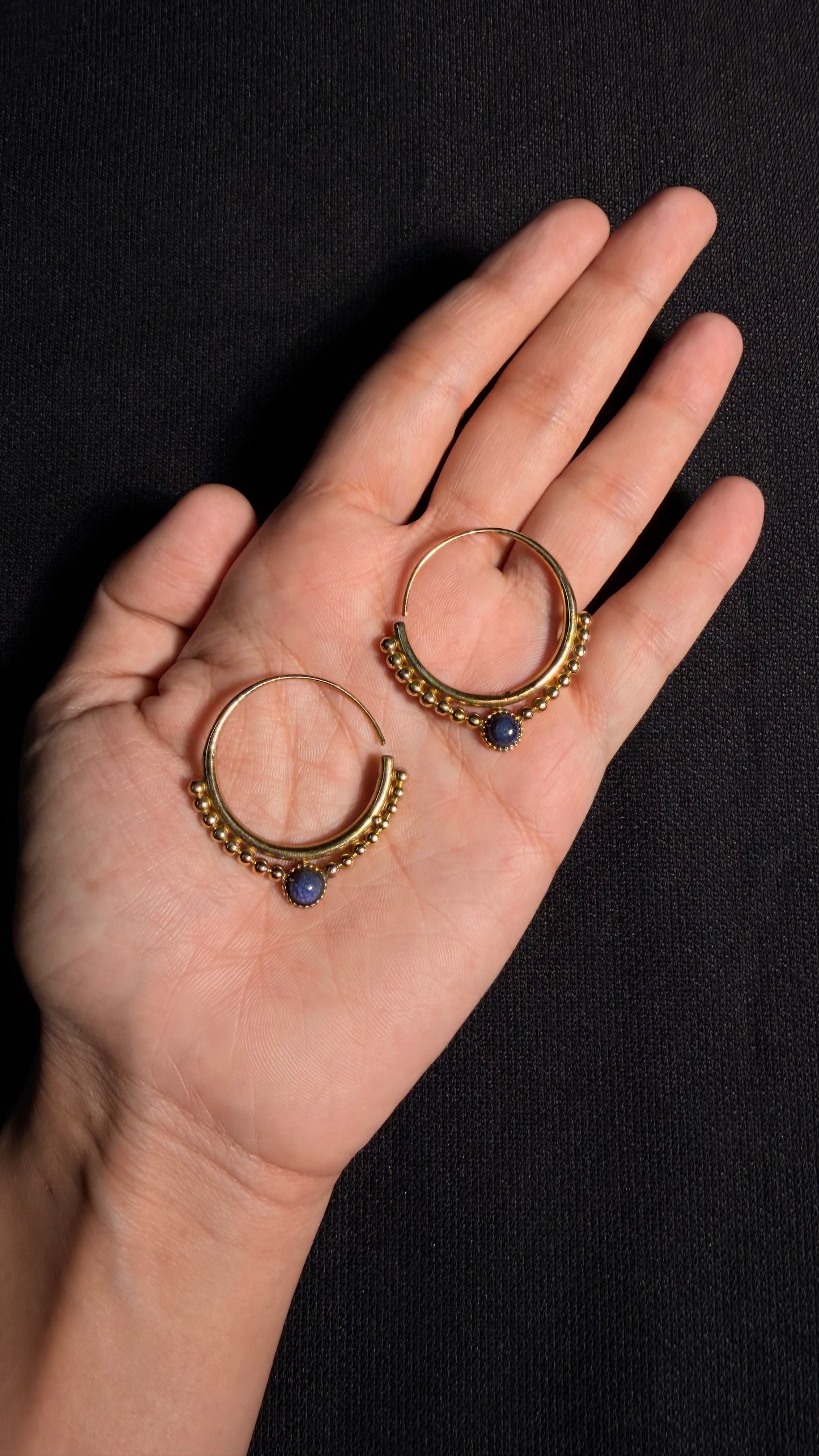 Kirti Brass Earrings