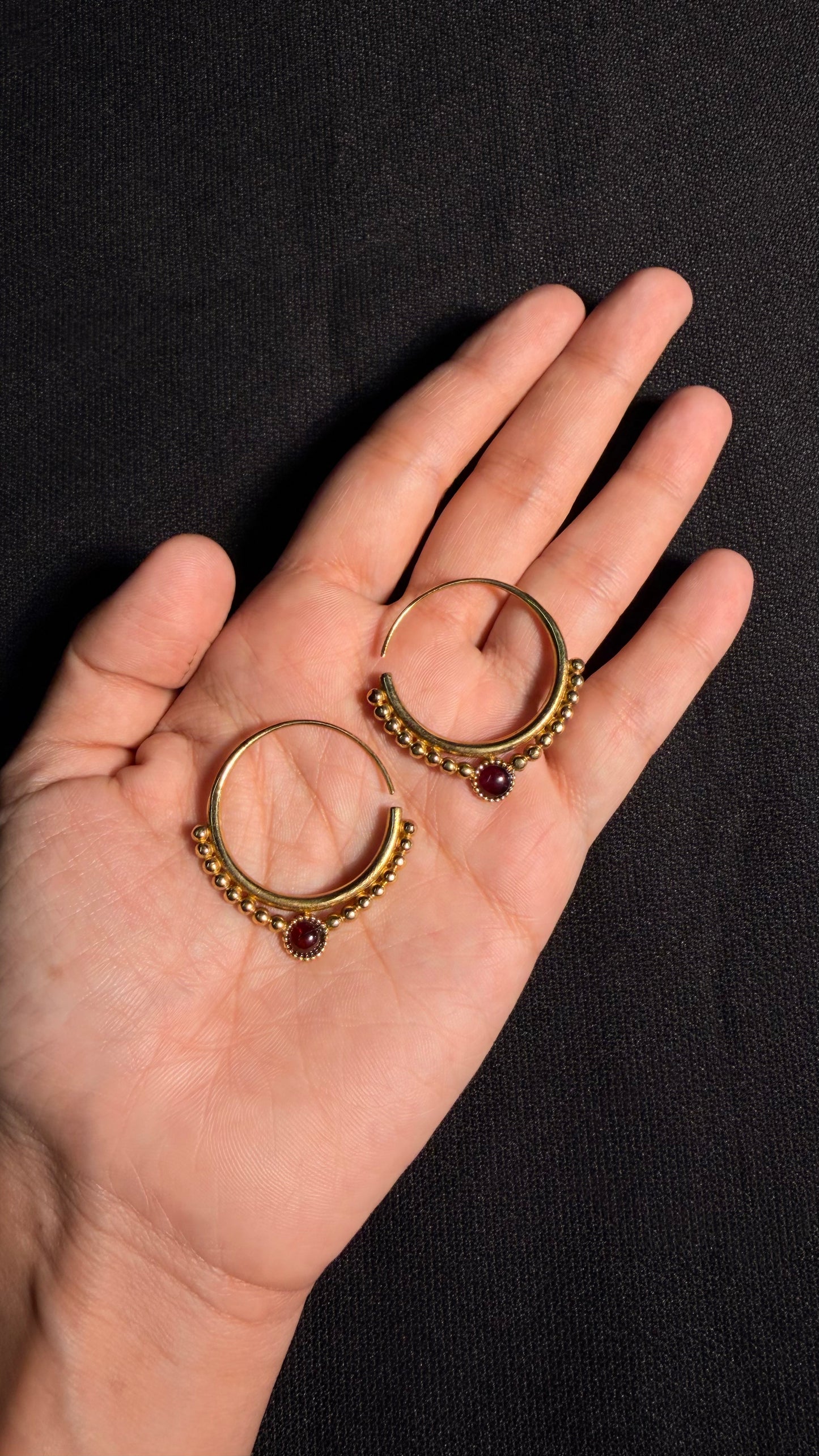 Kirti Brass Earrings