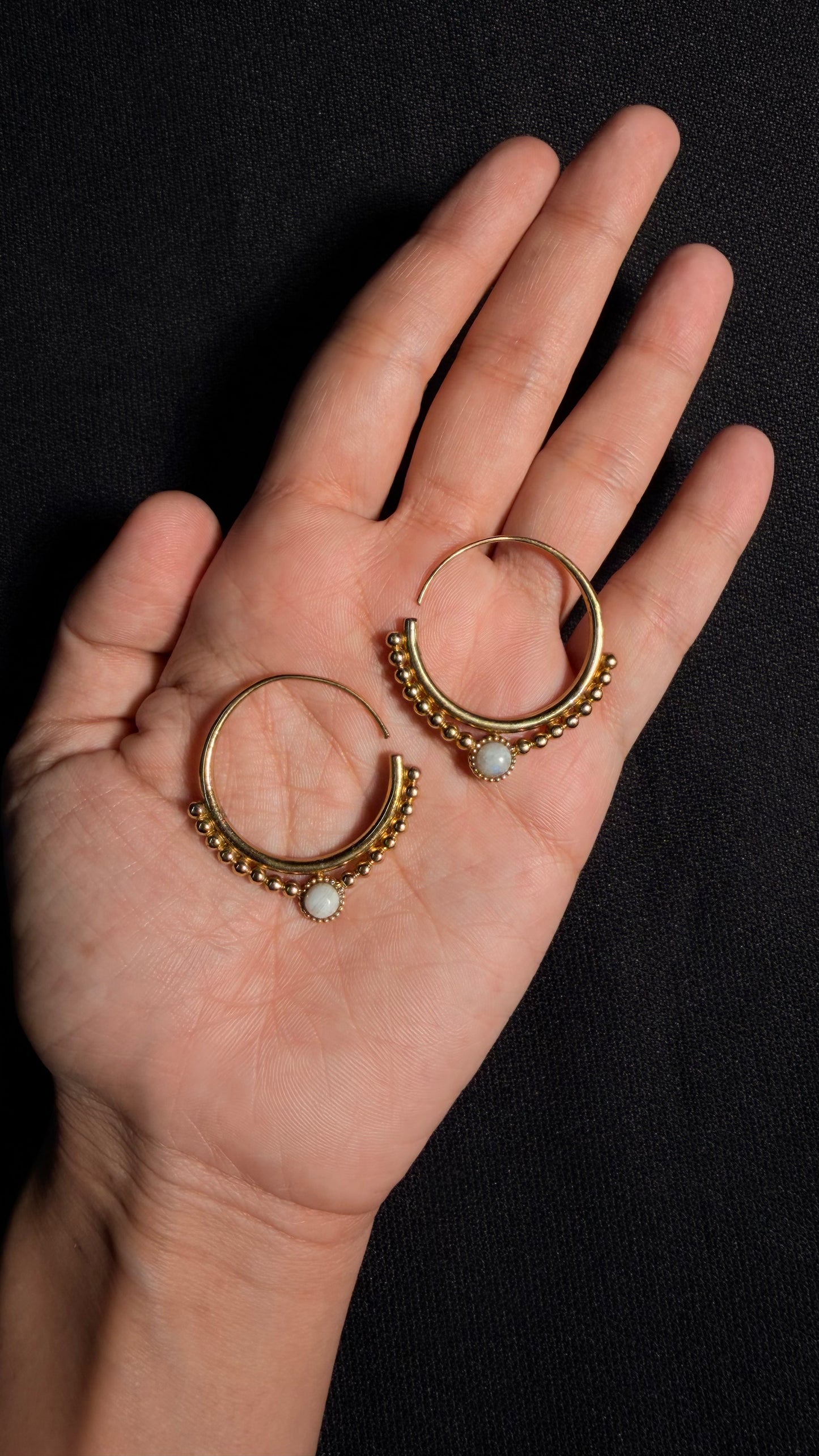 Kirti Brass Earrings