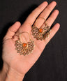 Reena Brass Earrings