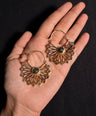 Reena Brass Earrings