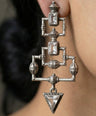 Lijah Oxidised Earrings