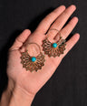 Reena Brass Earrings