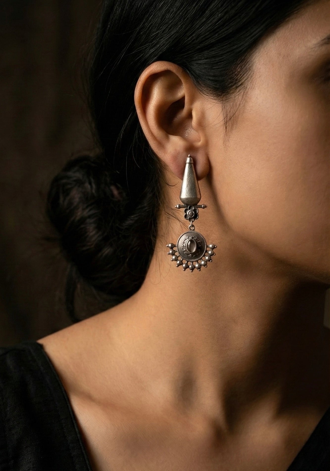Itar Oxidised Earrings