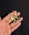 Olivia Brass Earrings
