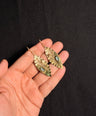 Olivia Brass Earrings