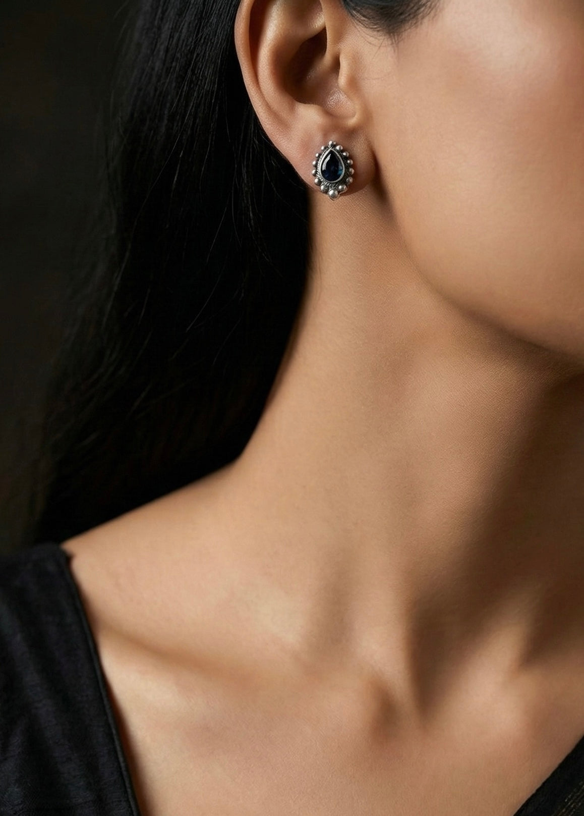 Reeya Oxidised Earrings