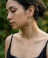 Buta Brass Earrings