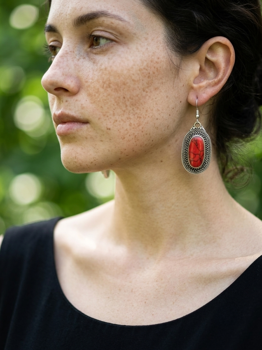 Roopam Zamak Earrings