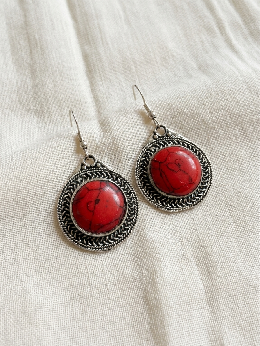 Mona Zamak Earrings