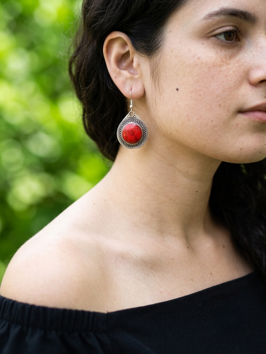 Mona Zamak Earrings