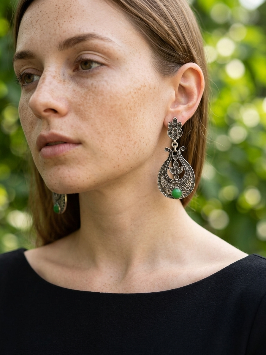 Dupara Zamak Earrings