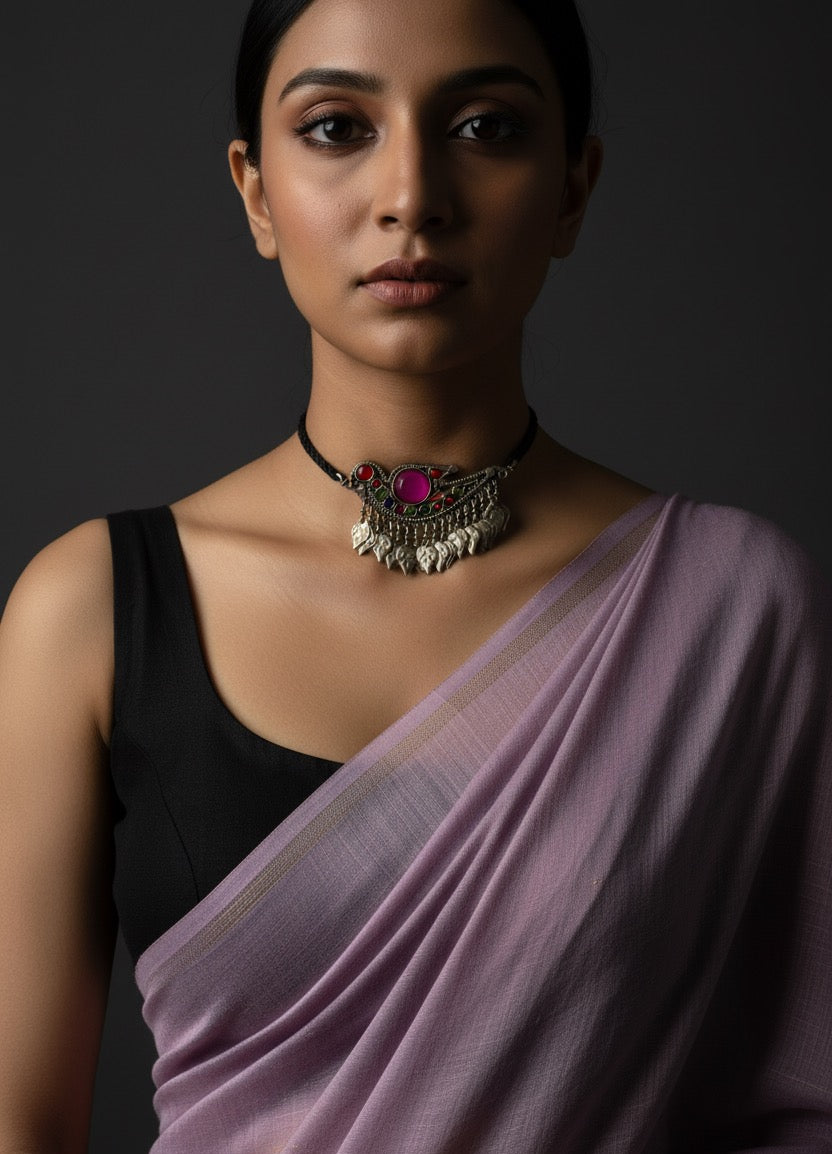 Kafiya Afghan Necklace