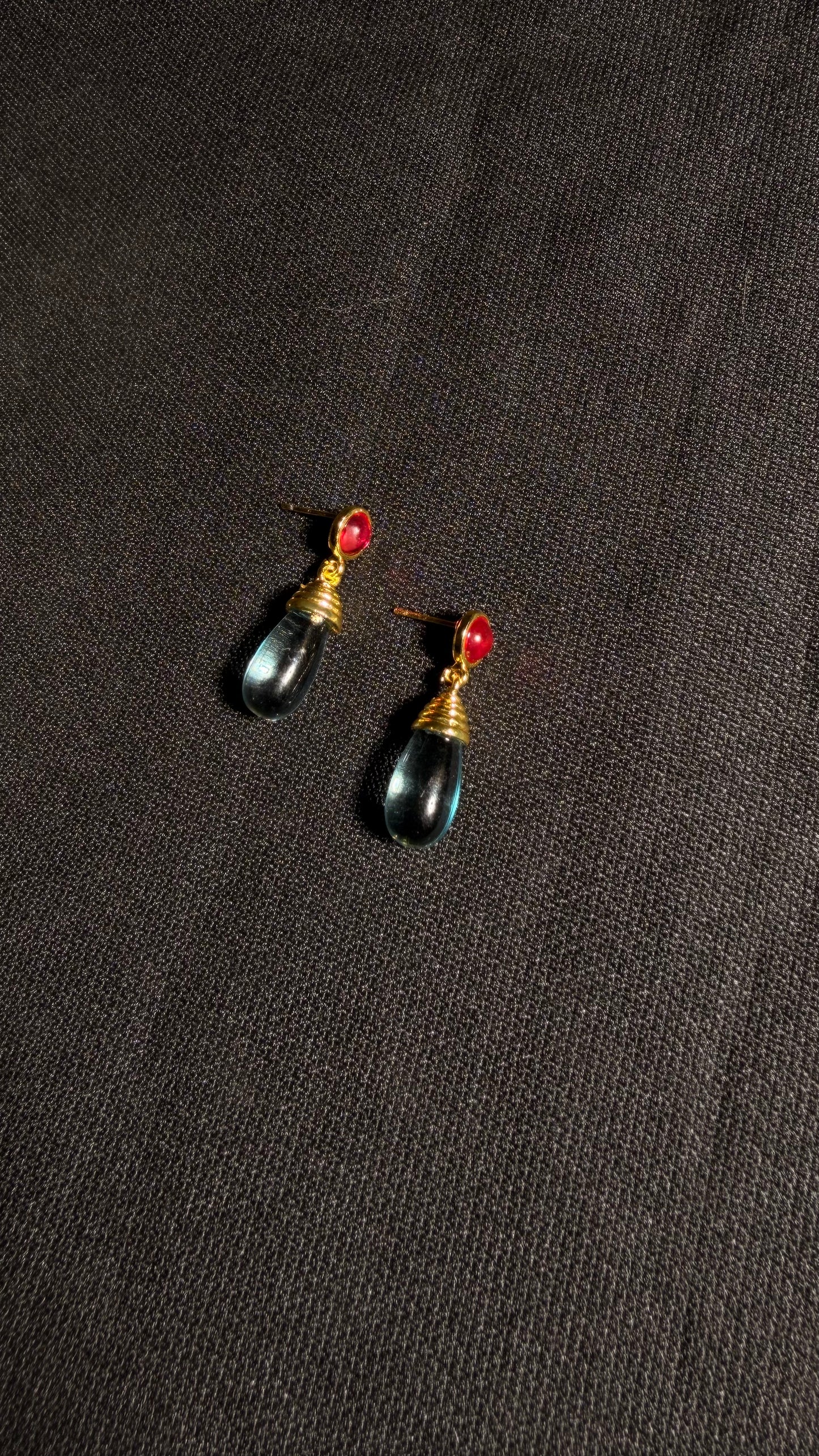 Shine Oxidised Earrings