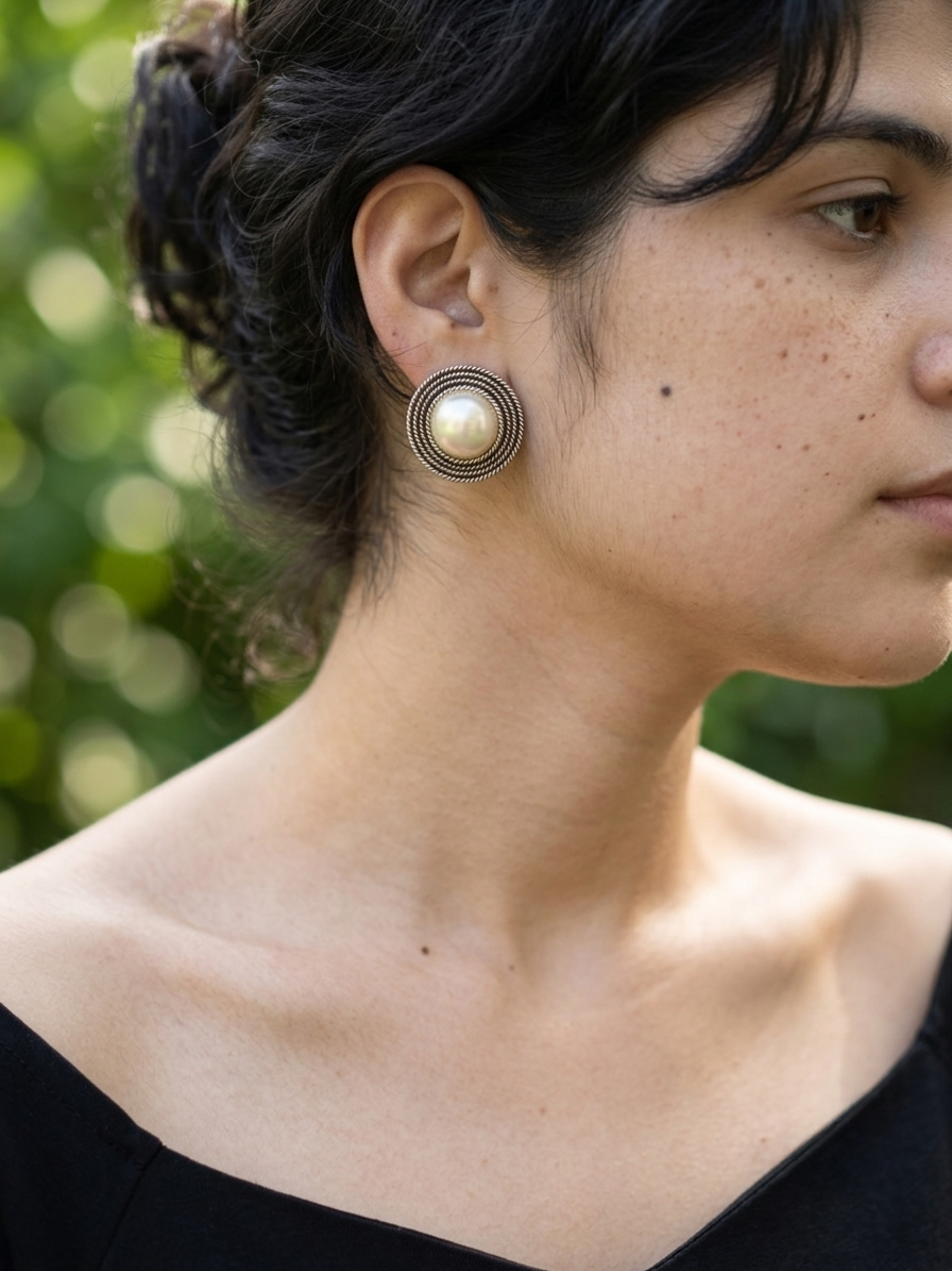 Kahaani Oxidised Earrings