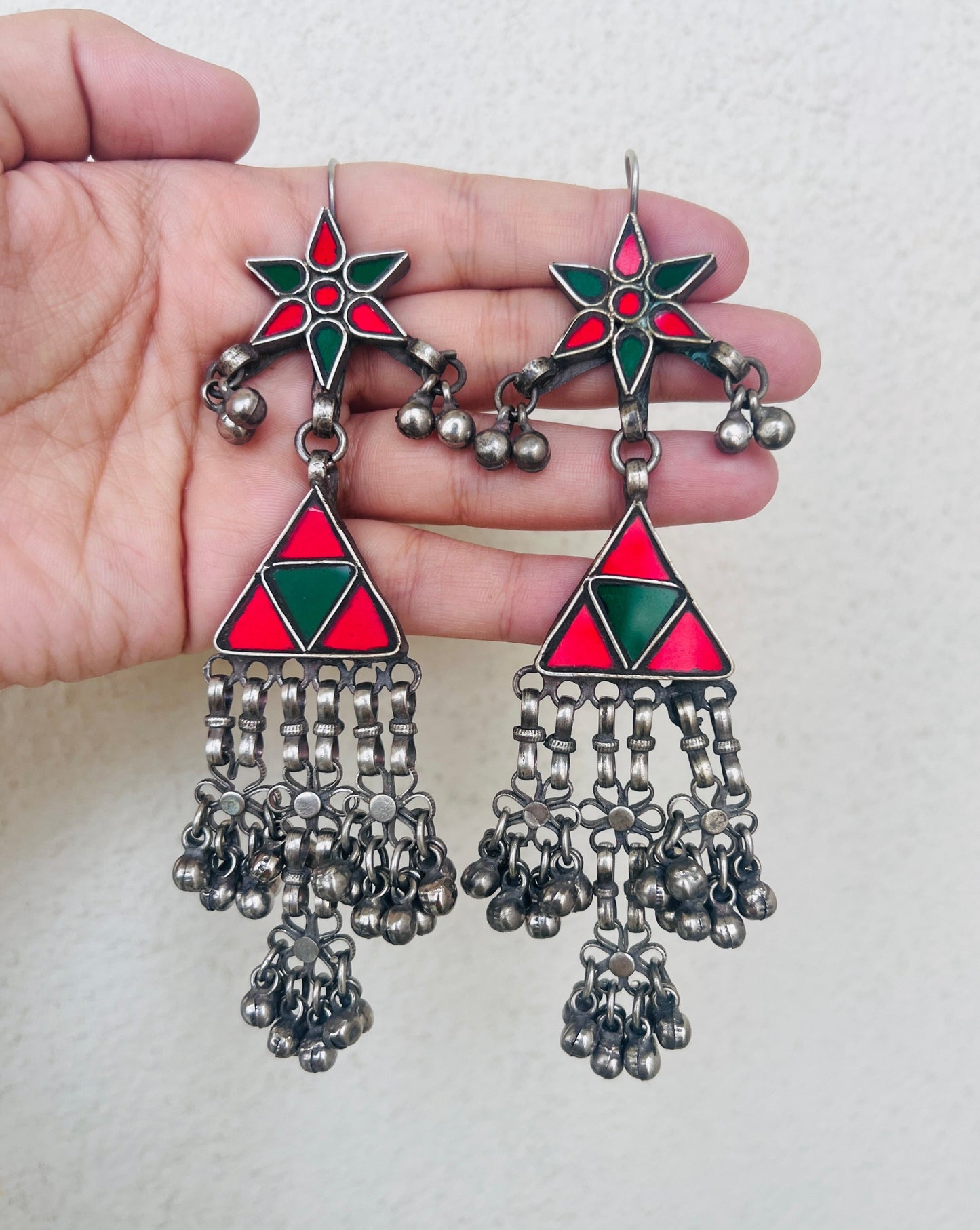 Mudra Glass Earrings