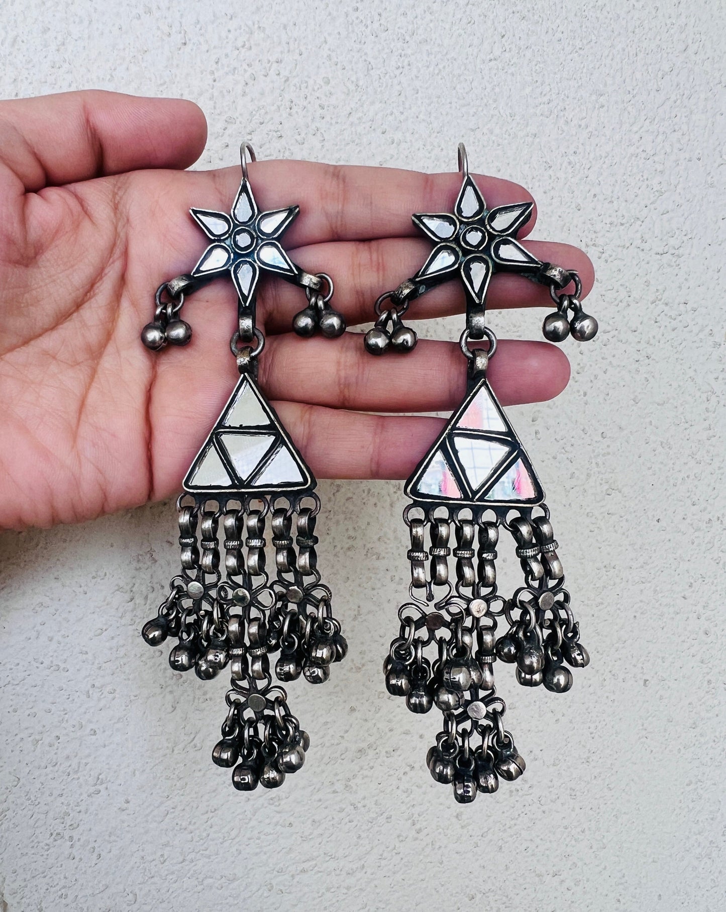 Mudra Glass Earrings