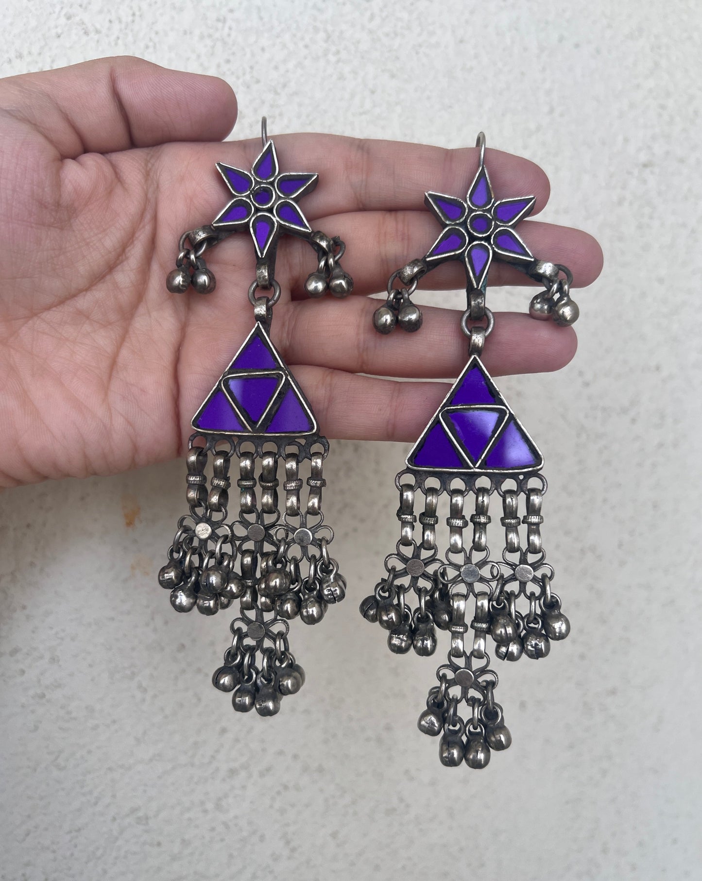 Mudra Glass Earrings